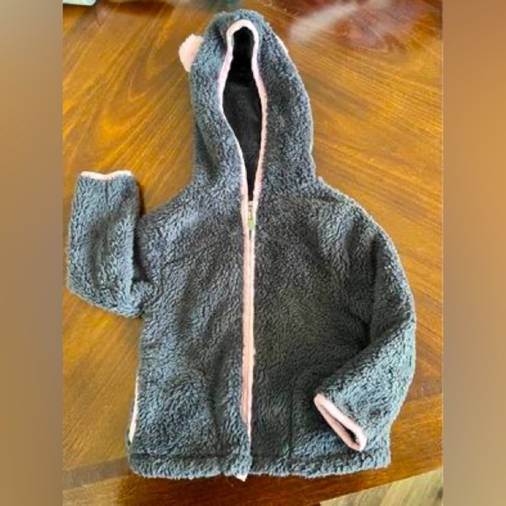 Girls 2T Old Navy Fleece Jacket with bear ears
